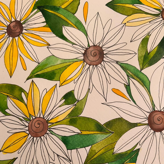 Monthly drop-ins to ground into a context outside of the news + noise.